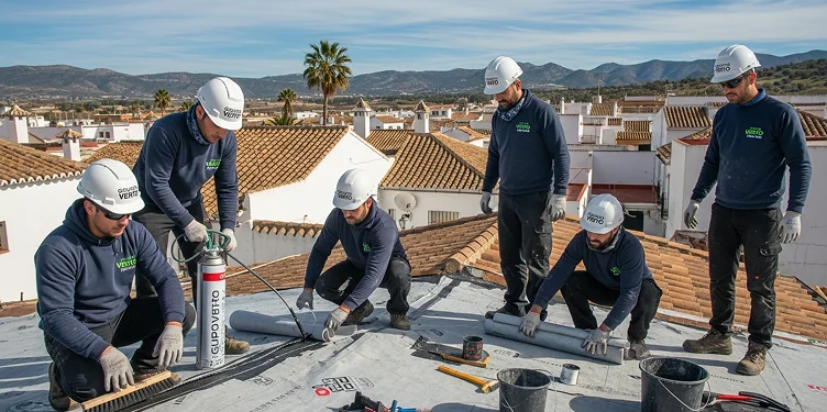 reparación de goteras en tejados