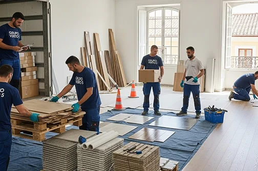Nuestro Servicio Integrado de Suministro y Colocación de Suelo Laminado