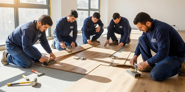 Instalador de suelos laminados
