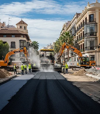 Pavimento de calles y Urbanización