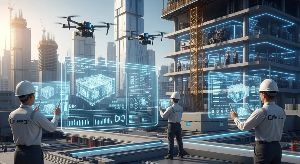 ¿Cómo mejora la tecnología la eficiencia en la construcción en Grupo Verto 5?