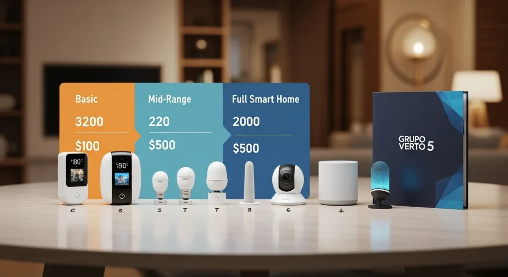 ¿Cuánto cuesta la automatización del hogar inteligente?