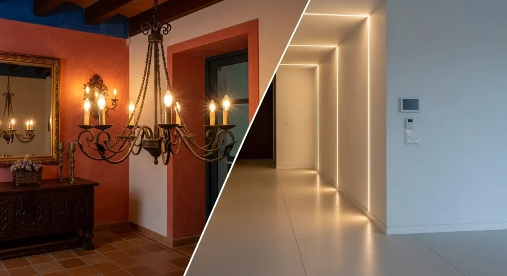 La Evolución De La Iluminación En Los Hogares Españoles