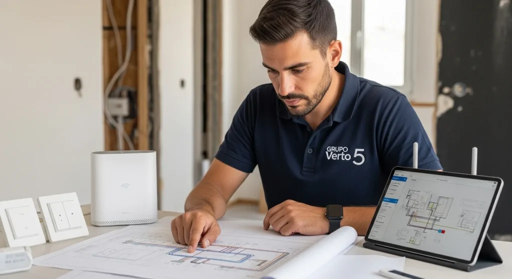 Planificación de la automatización del hogar inteligente durante la renovación