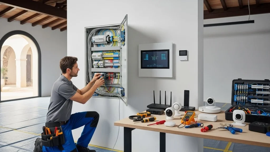 Integración eléctrica en los sistemas de seguridad modernos