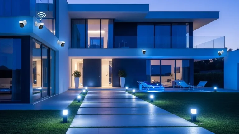 Sistemas de Seguridad Avanzados con Integración Eléctrica y de Iluminación