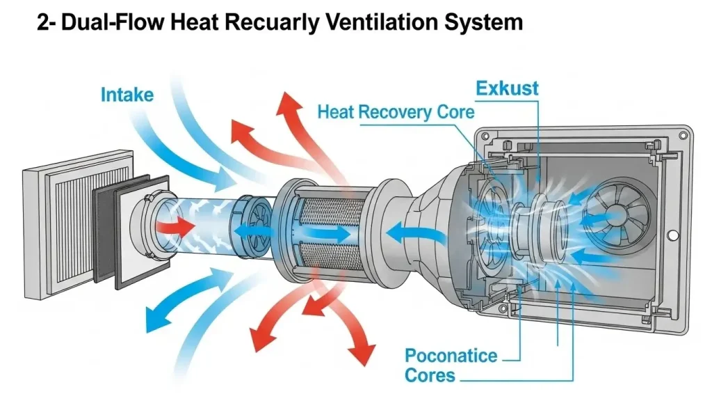 Tipos de Sistemas de Ventilación Inteligente